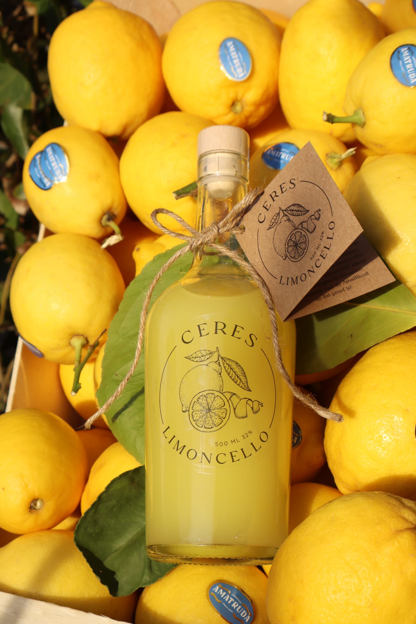 Limoncello Bottle
